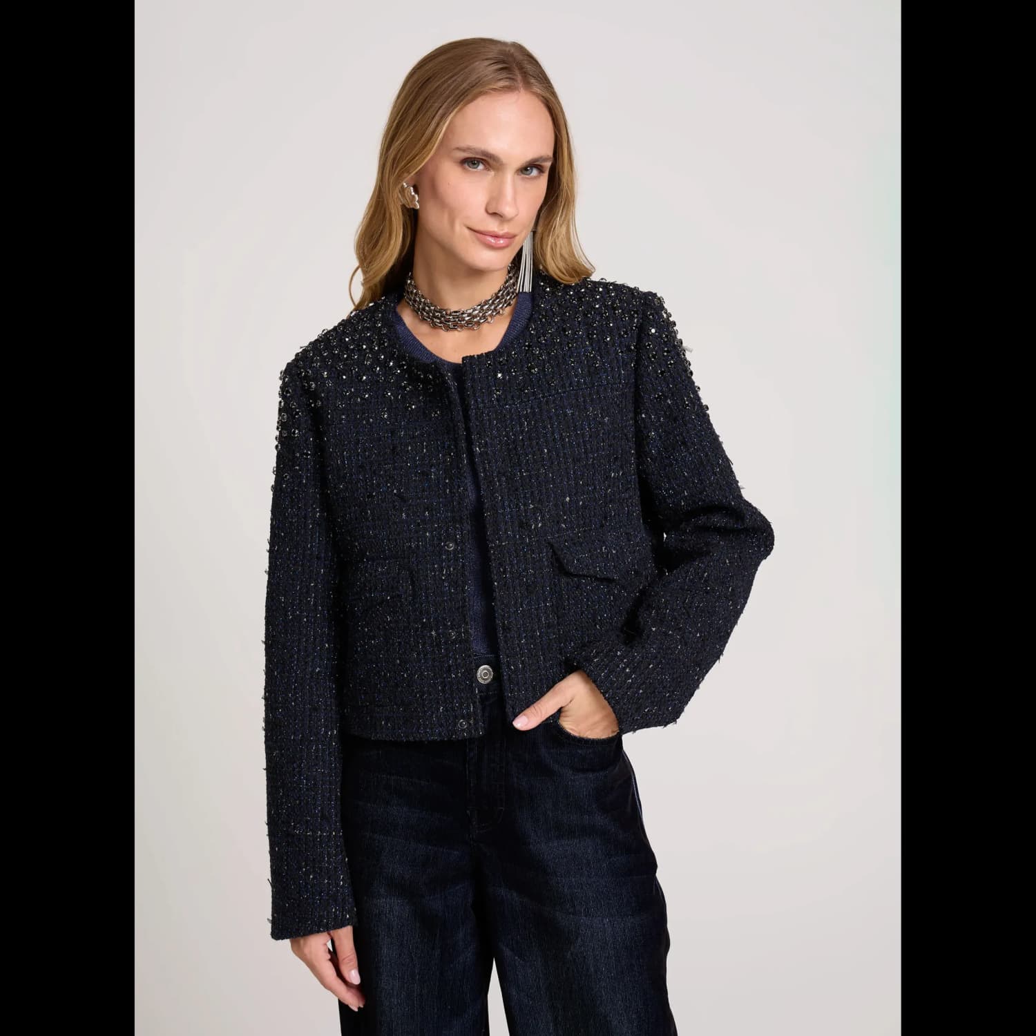 Jaqueta Reta Olivia John John Feminina