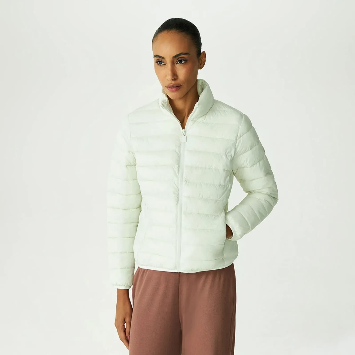 Jaqueta Touch Light Feminina Branco Fila
