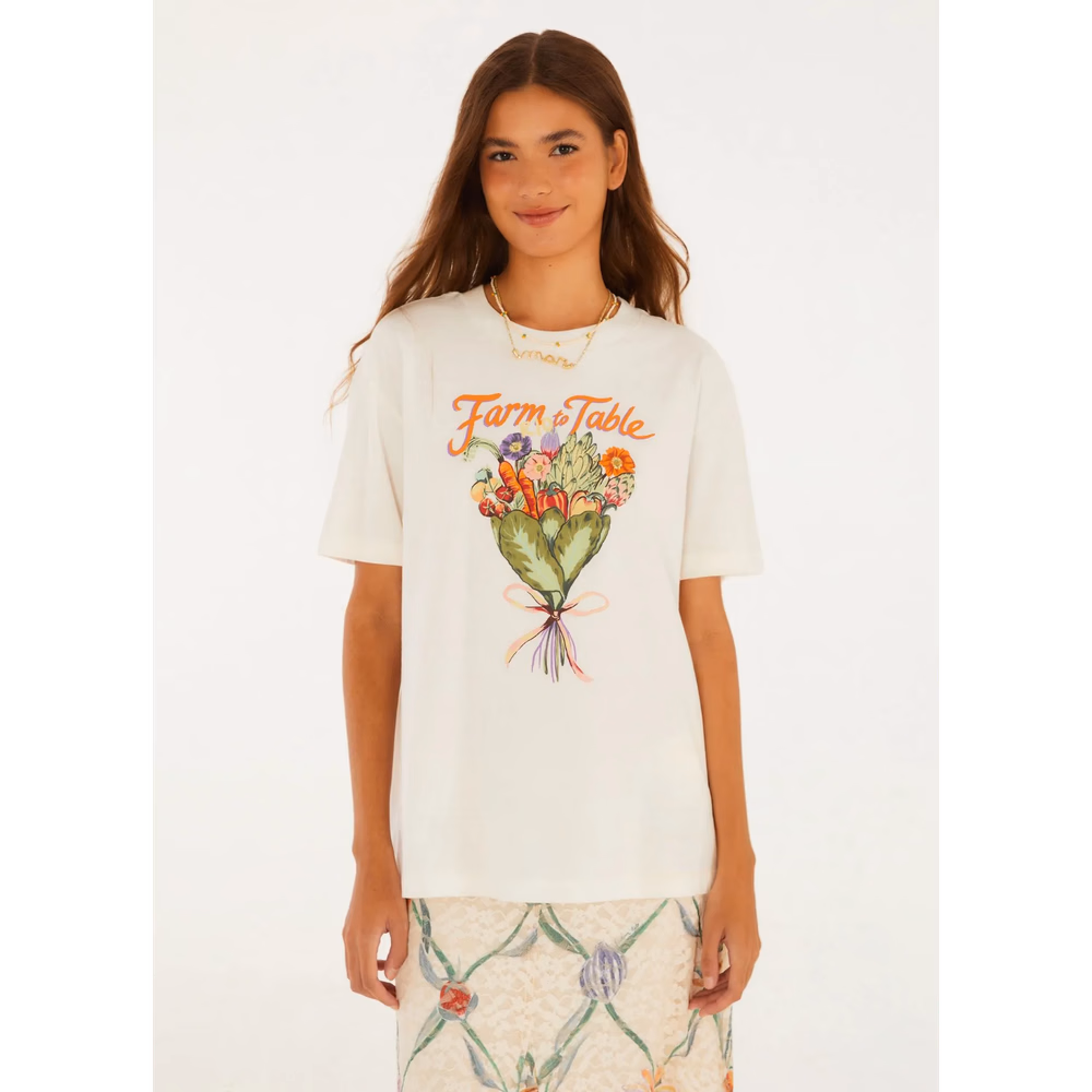 T-Shirt Media Bouquet Feira Farm