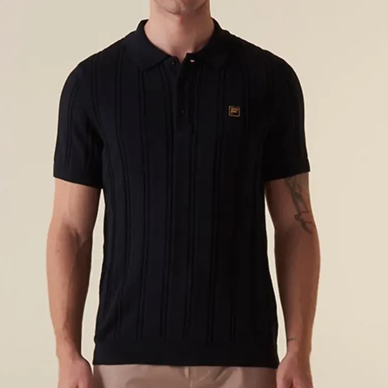 Polo Masc Fila Kennedy Preto